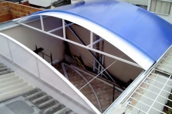 Techos corredizos curvos