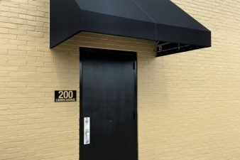 Trone Property Management - Employee entrance awning _ Kreider's Canvas Service, Inc_